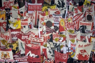 Flags, VfB Stuttgart fan curv...