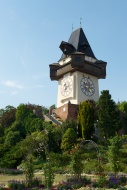 Clock tower on Schlossberg or...