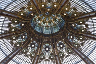 Detail of the dome of the Gal...