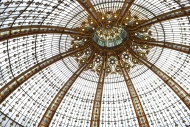 Detail of the dome of the Gal...