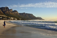 Beach of Camps Bay, Cape Town...