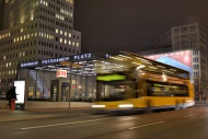 Double-decker bus at Potsdame...