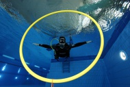 Dive training, scuba diver ba...