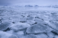 Jkulsrlon ice lagoon, winte...