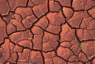 Cracked earth, hot spring, Gu...