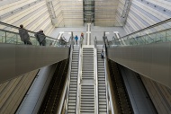 Escalators to Hauptbahnhof S-...