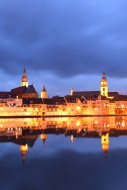 View of the town of Kitzingen...