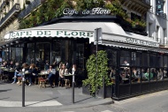 The famous Caf de Flore, Sai...
