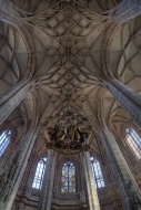 Gothic vault with the Angelic...