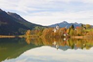 Weissensee district, Lake Wei...