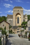 The medieval village Saint-Am...