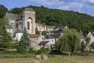 The medieval village Saint-Am...