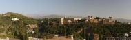 Spain, Granada, View over Alh...