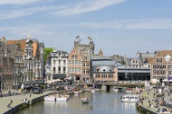 Belgium, Ghent, view to old F...