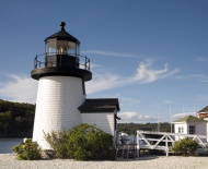 The Mystic Seaport Lighthouse...