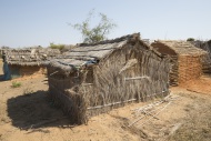 Africa, Madagascar, Straw huts
