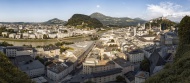 Austria, Salzburg, view to th...
