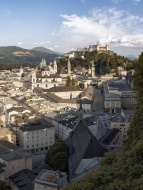 Austria, Salzburg, view to th...