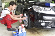 Car cleaning, man cleaning ca...