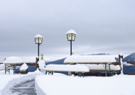 Austria, Styria, Murau, snow-...