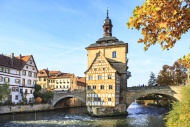 Germany, Bamberg, view to the...