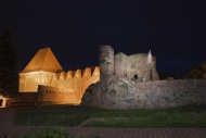 Poland, Torun, view to castle...
