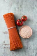 Quinoa tomato spaghetti