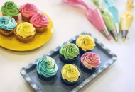 Colorful cupcakes