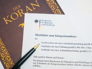 Koran and German document for...