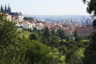 Mala Strana with Prague Castl...