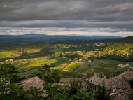 Italy, Tuscany, View from Mon...