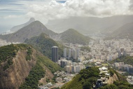 Brazil, Rio de Janeiro, view ...