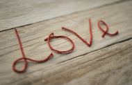 The word \'Love\' formed of r...