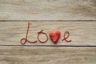 The word \'Love\' formed of r...