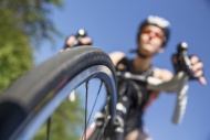 Bicycle tire of racing cyclis...