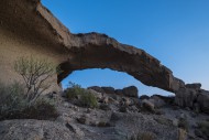 Spain, Tenerifa, rock arch in...