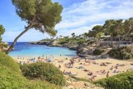 Spain, Mallorca, View to Cala...