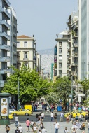 Greece, Athens, pedestrian area