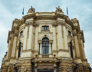 Germany, Leipzig, view to his...