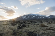 Iceland, Snaefellsjoekull, vo...