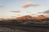 Iceland, Snaefelsness, volcan...