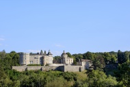 France, Burgundy, Chateau de ...