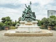 Gemrany, Duesseldorf, fountai...