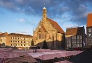 Germany, Nuremberg, view to C...