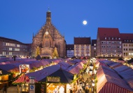 Germany, Nuremberg, view to C...