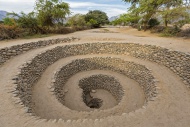 Peru, Nazca, Cantalloc Aqueduct