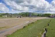 The Taw Estuary and the town ...