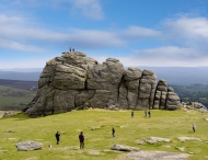 UK, Haytor Vale, Haytor Rocks...