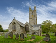 UK, Widecombe-in-the-Moor, Ch...