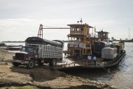 River ferry, river Magdalena,...